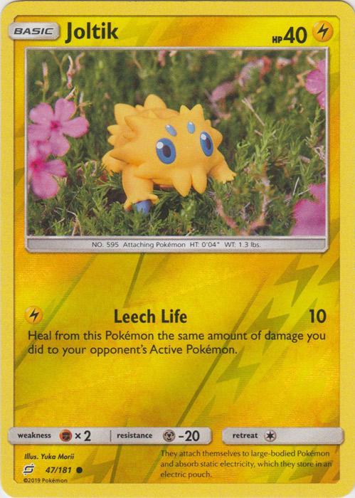 SM Team Up 047/181 Joltik Reverse Holo