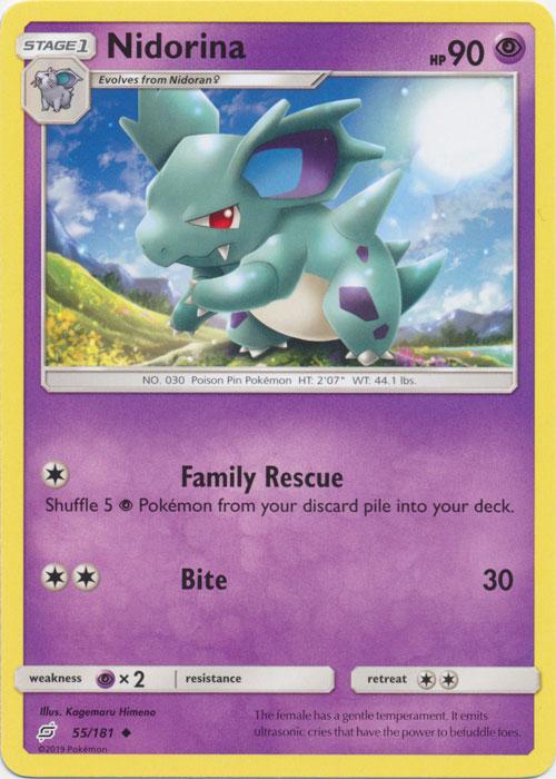 SM Team Up 055/181 Nidorina