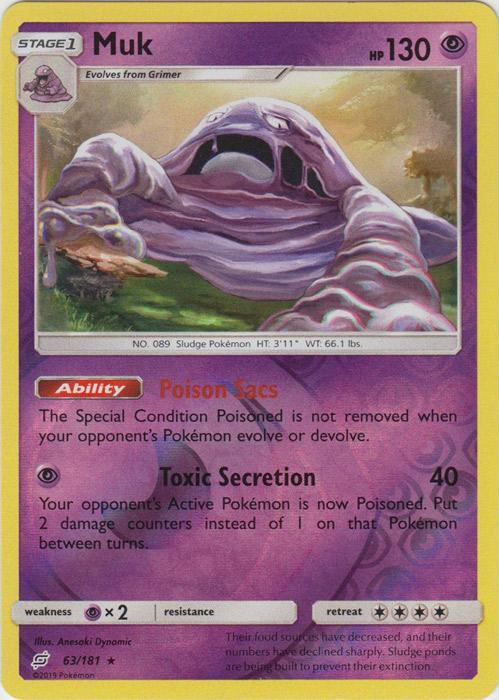 SM Team Up 063/181 Muk Reverse