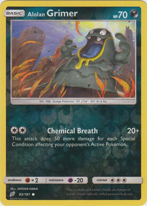 SM Team Up 083/181 Alolan Grimer Reverse Holo