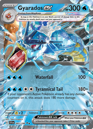 SV Scarlet & Violet 045/198 Gyarados ex