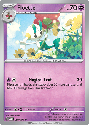 SV Scarlet & Violet 092/198 Floette Reverse Holo