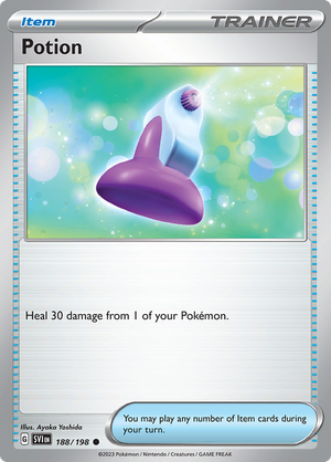 SV Scarlet & Violet 188/198 Potion Reverse Holo