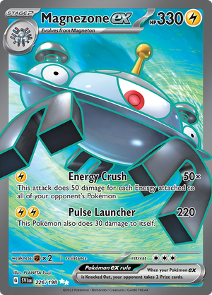 SV Scarlet & Violet 226/198 Magnezone ex Full Art