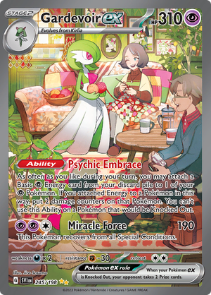 SV Scarlet & Violet 245/198 Gardevoir ex Special Illustration Rare